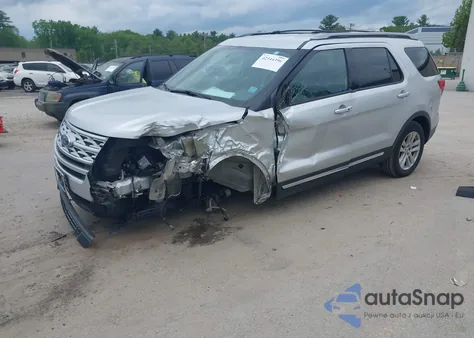 2019 Ford Explorer Xlt z USA, uszkodzony, nr VIN 1FM5K8DH7KGA82765